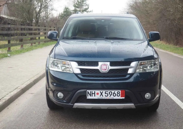 Fiat Freemont cena 43900 przebieg: 228890, rok produkcji 2015 z Braniewo małe 667